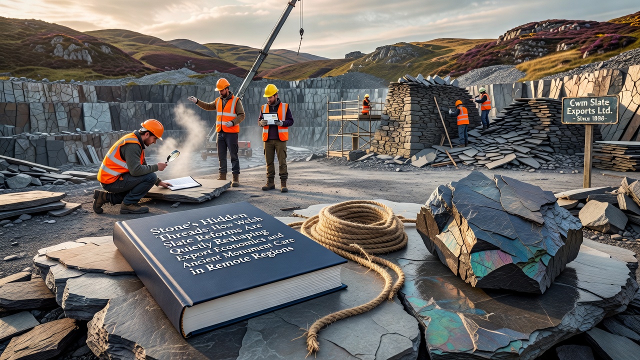 Stone's Hidden Threads: How Welsh Slate Reforms Are Quietly Reshaping Export Economics and Ancient Monument Care in Remote Regions